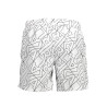 KARL LAGERFELD BEACHWEAR COSTUME PARTE SOTTO UOMO BIANCO