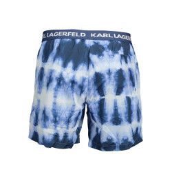 KARL LAGERFELD BEACHWEAR SWIMSUIT PARTS UNDER MAN BLUE