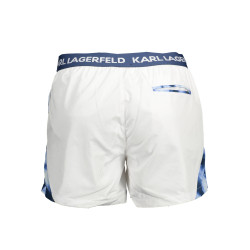 KARL LAGERFELD BEACHWEAR COSTUME PARTE SOTTO UOMO BIANCO