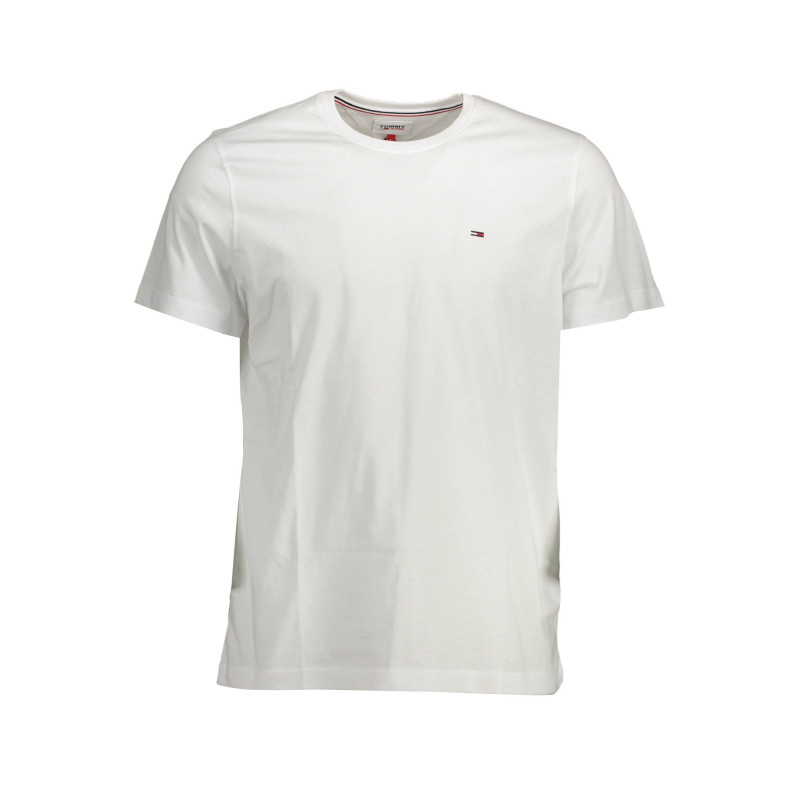 TOMMY HILFIGER T-SHIRT MANICHE CORTE UOMO BIANCO