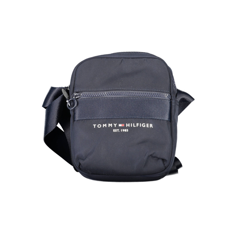 TOMMY HILFIGER BLUE MAN SHOULDER BAG