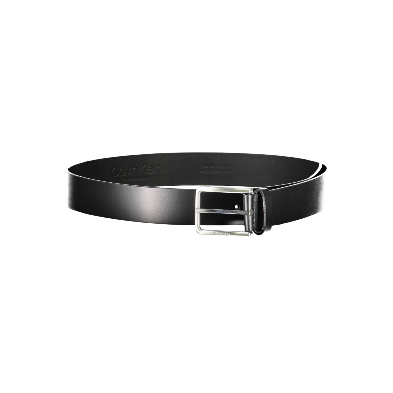 CALVIN KLEIN BLACK MEN&39S LEATHER BELT