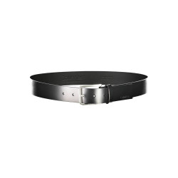 CALVIN KLEIN BLACK MEN&39S LEATHER BELT