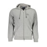 LA MARTINA SWEATSHIRT WITH ZIP MAN GRAY