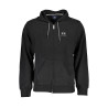 LA MARTINA SWEATSHIRT WITH ZIP MAN BLACK