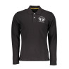 LA MARTINA POLO LONG SLEEVE MAN BLACK