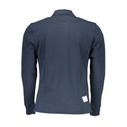 LA MARTINA LONG SLEEVE POLO SHIRT MAN BLUE