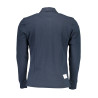 LA MARTINA LONG SLEEVE POLO SHIRT MAN BLUE