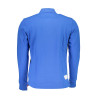 LA MARTINA LONG SLEEVE POLO SHIRT MAN BLUE