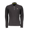 LA MARTINA POLO LONG SLEEVE MAN BLACK