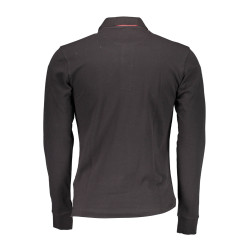 LA MARTINA POLO LONG SLEEVE MAN BLACK