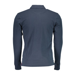 LA MARTINA LONG SLEEVE POLO SHIRT MAN BLUE