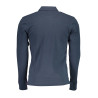 LA MARTINA LONG SLEEVE POLO SHIRT MAN BLUE