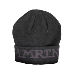 LA MARTINA BLACK MAN BEANIE