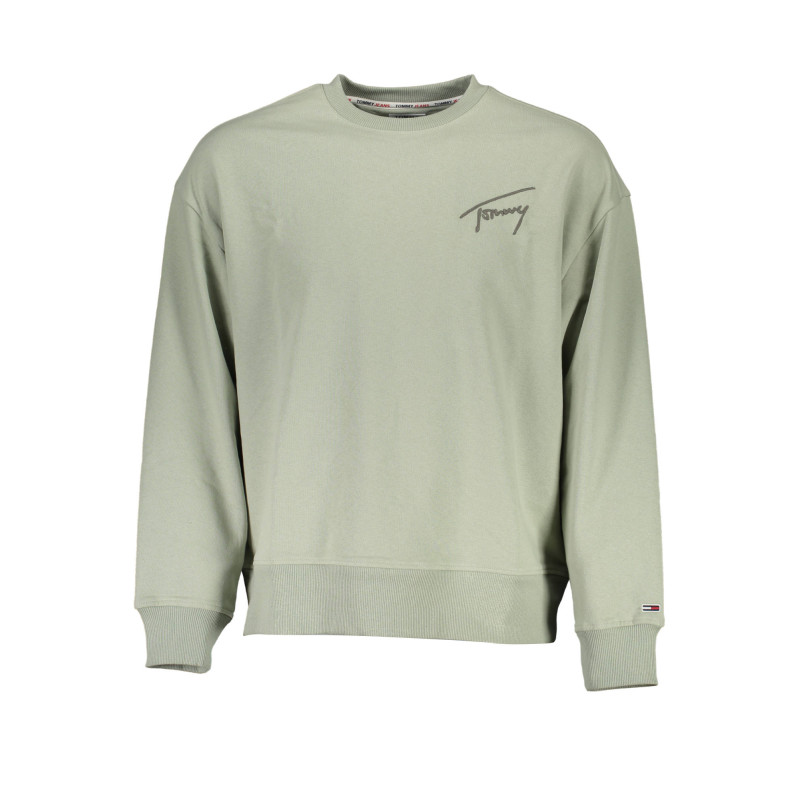 TOMMY HILFIGER SWEATSHIRT WITHOUT ZIP MAN GREEN