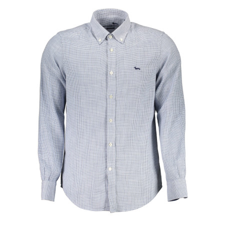 HARMONT & BLAINE CAMICIA MANICHE LUNGHE UOMO AZZURRO