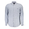 HARMONT & BLAINE CAMICIA MANICHE LUNGHE UOMO AZZURRO