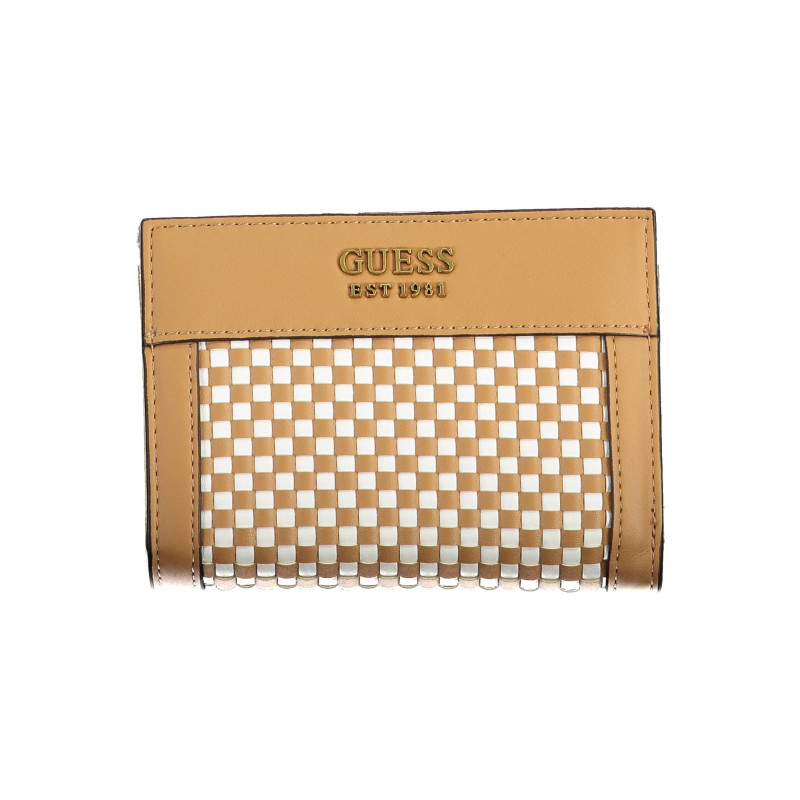 GUESS JEANS WOMEN&39S WALLET BROWN