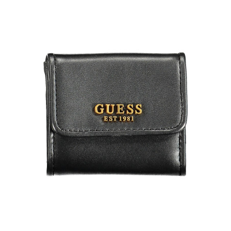 GUESS JEANS WOMEN&39S WALLET BLACK