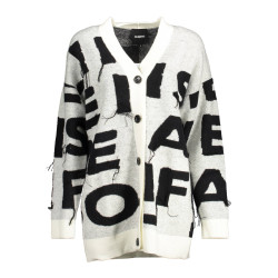 DESIGUAL CARDIGAN DONNA BIANCO