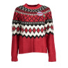 DESIGUAL MAGLIONE DONNA ROSSO