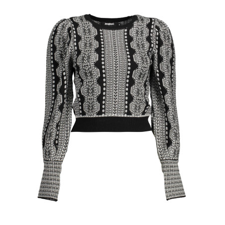 DESIGUAL SWEATER WOMAN BLACK