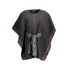 DESIGUAL PONCHO DONNA NERO