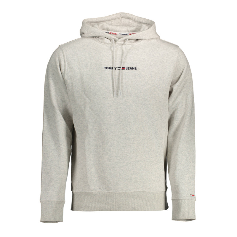 TOMMY HILFIGER FELPA SENZA ZIP UOMO GRIGIO