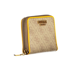 GUESS JEANS WOMEN&39S YELLOW WALLET