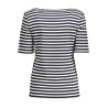 GANT T-SHIRT MANICHE CORTE DONNA BLU