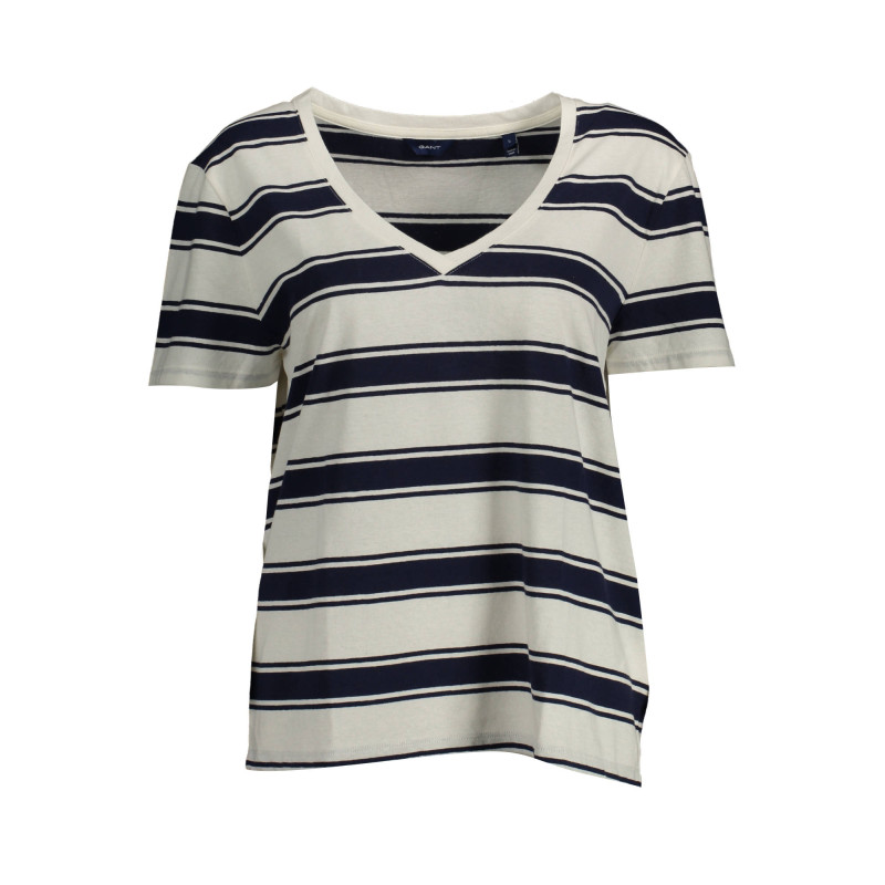 GANT T-SHIRT MANICHE CORTE DONNA BIANCO