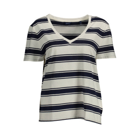 GANT T-SHIRT MANICHE CORTE DONNA BIANCO