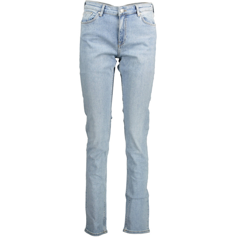 GANT JEANS DENIM WOMAN LIGHT BLUE