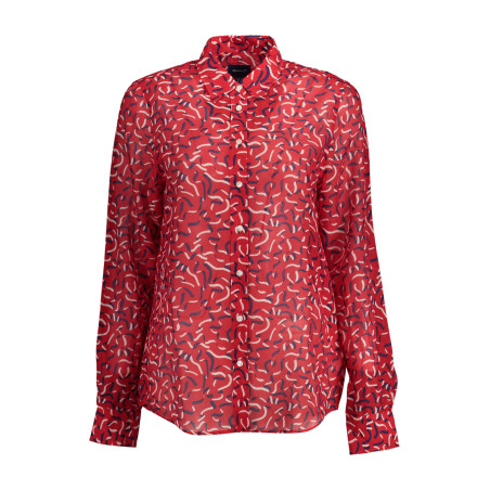 GANT WOMEN&39S LONG SLEEVE SHIRT RED