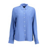 GANT CAMICIA MANICHE LUNGHE DONNA BLU