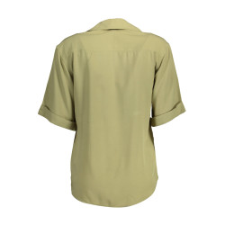 GANT CAMICIA MANICHE CORTE DONNA VERDE