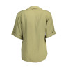 GANT CAMICIA MANICHE CORTE DONNA VERDE