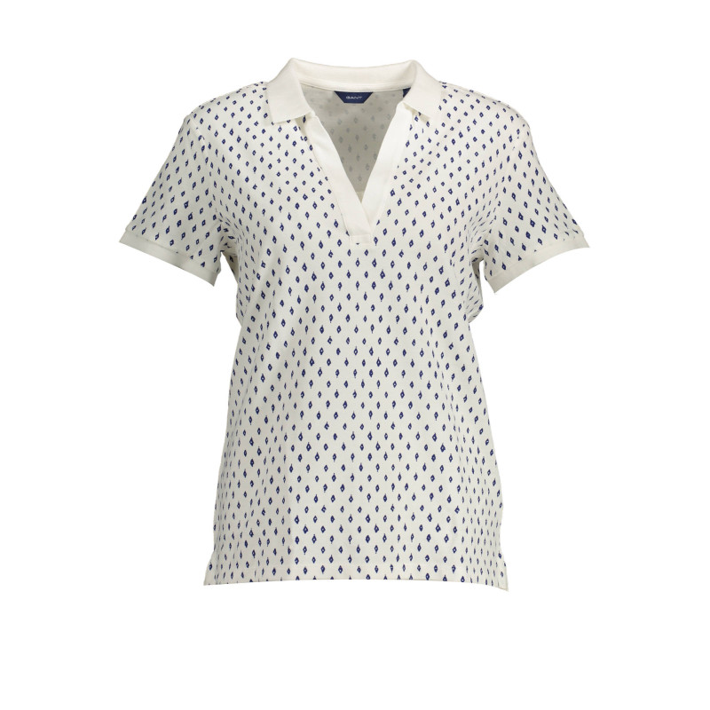 GANT WOMEN&39S SHORT SLEEVE POLO WHITE