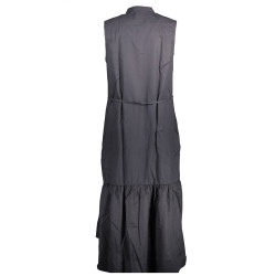 GANT LONG DRESS WOMAN BLACK