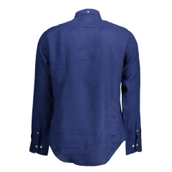 GANT CAMICIA MANICHE LUNGHE UOMO BLU