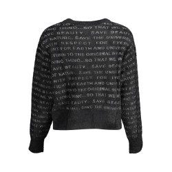 DESIGUAL SWEATER WOMAN BLACK