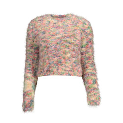 DESIGUAL PINK WOMAN SWEATER