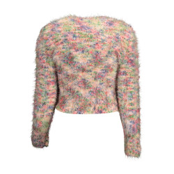 DESIGUAL PINK WOMAN SWEATER