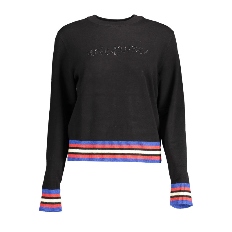 DESIGUAL SWEATER WOMAN BLACK