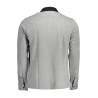 HARMONT &amp BLAINE LONG SLEEVE POLO SHIRT MAN GRAY