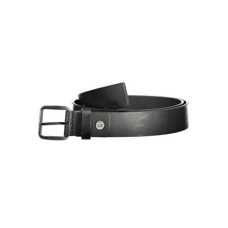 CALVIN KLEIN BLACK MEN&39S LEATHER BELT