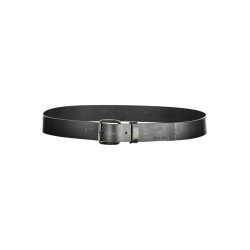 CALVIN KLEIN BLACK MEN&39S LEATHER BELT