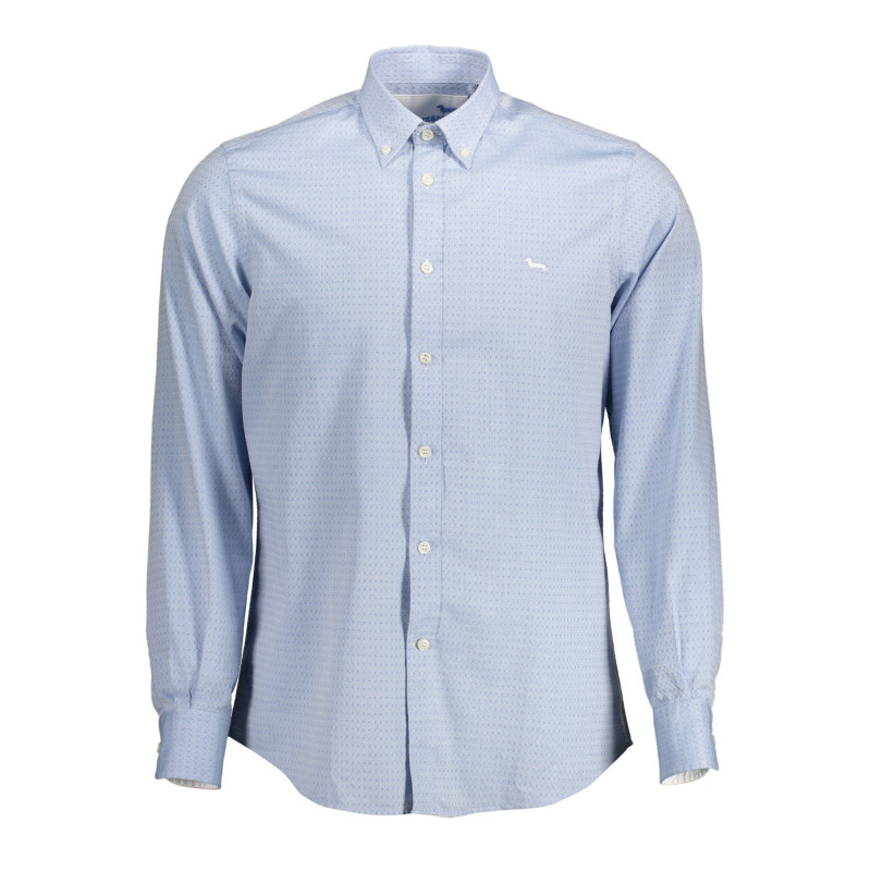 HARMONT & BLAINE CAMICIA MANICHE LUNGHE UOMO AZZURRO