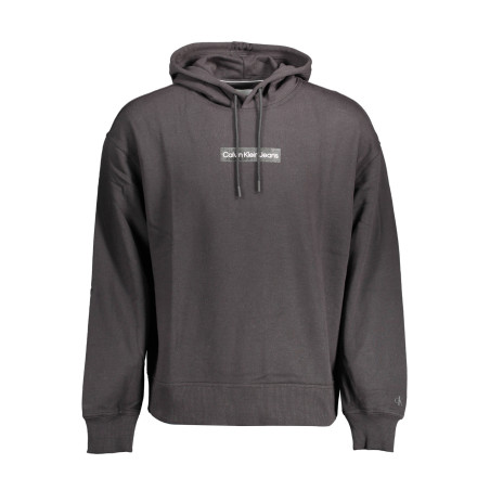 CALVIN KLEIN SWEATSHIRT WITHOUT ZIP MAN BLACK