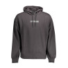 CALVIN KLEIN SWEATSHIRT WITHOUT ZIP MAN BLACK